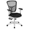 Flash Furniture Office Chair, Mesh, Black Mesh/White Frame HL-0001-WH-BK-GG - alternate 3